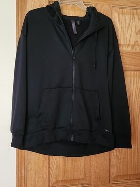 Mondetta Black Full-Zip Hooded Jacket